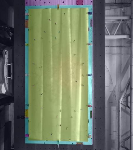Recalage automatique CAO sur panneau aéronautique